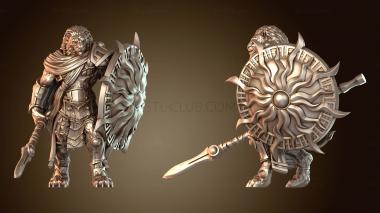 3D модель Бюст Кироса Льва-Жреца (STL)