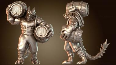 3D модель Рабочий (STL)