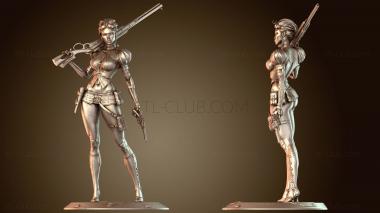 3D модель Леди Механика (STL)