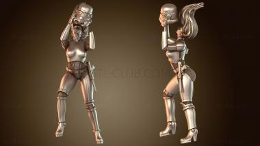 3D модель Рука леди-штурмовика (STL)