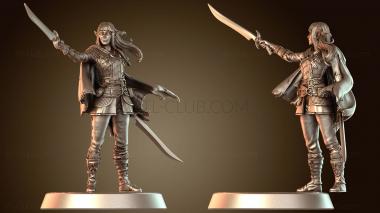 3D модель Lair Heroes Bax Женская форма (STL)