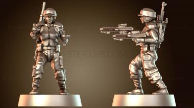 3D модель Ланардарна БОХИМСО ПОВстанческий отряд ЛЕДИ ГНР (STL)