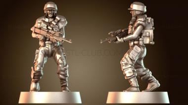 3D модель Ланардарна БОГИМСО, отряд повстанцев САНТОСА (STL)