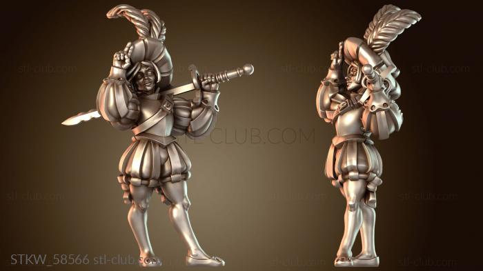 Military ДЕВУШКА-ЛАНДСКНЕХТ