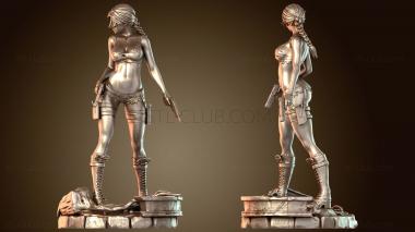 3D модель Лара Крофт NSFW (STL)