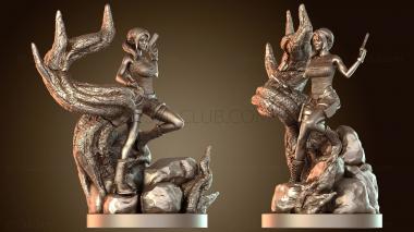 3D модель Лара Крофт Расхитительница гробниц LC (STL)
