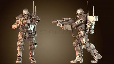 3D модель Шлем с лазерной винтовкой (STL)