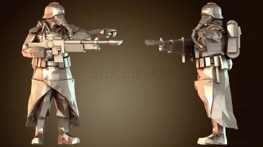 3D модель Лазган Ко указывает (STL)
