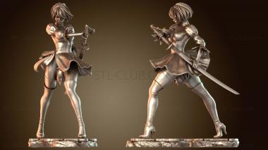 3D модель Девушка (STL)