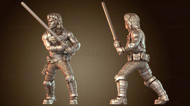 3D модель Последний потомок избранный световой меч (STL)