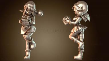 3D модель Лавандовая дьявольщина Веселая Шери (STL)