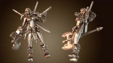 3D модель Воины LD на войне WIW Sword (STL)