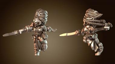 3D модель Лидер Лэнс Женский (STL)