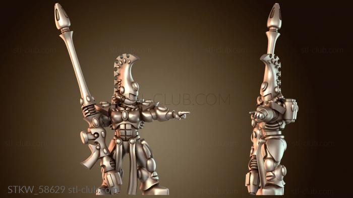 Military Лидер, стоящая женщина