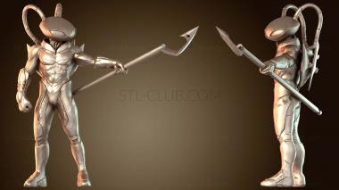 3D модель Легион Черная Манта (STL)