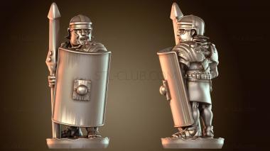 3D модель Легион Бланк, измученный в боях (STL)