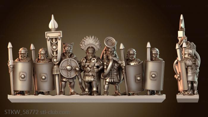 Military Легион Бланк дисциплинирован