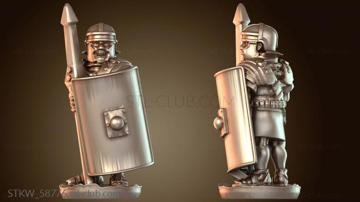 Military Легион Бланк закаленный