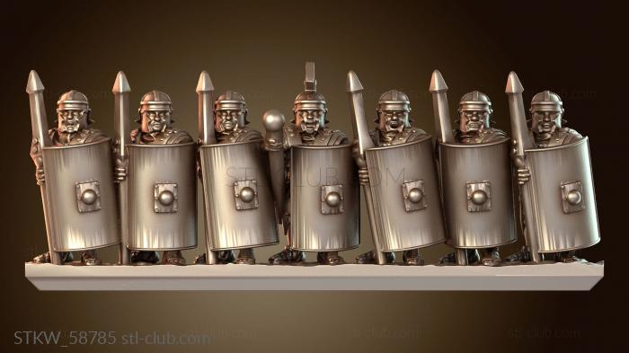 Military Legion Blank Optio stalwart