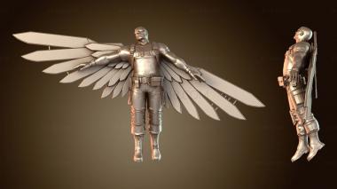 3D модель Предварительный полет Legion Falcon (STL)