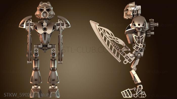 Military Lego Bionicle Nuva Tahu