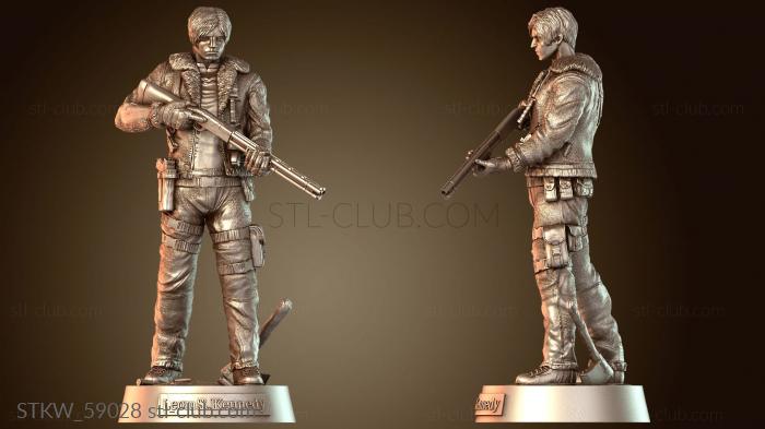 Military Леон Скотт Кеннеди топор Resident Evil