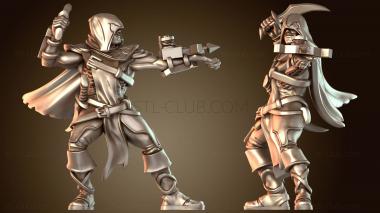 3D модель Леон Охотник (STL)