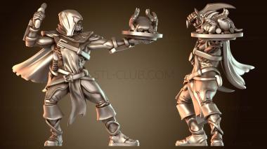 3D модель Леон Охотник на индеек (STL)