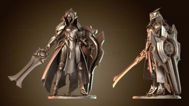 3D модель Легенды Лиги Леона (STL)