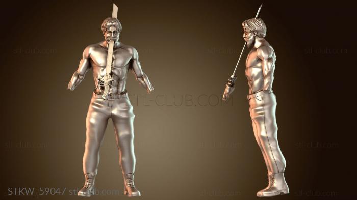 Military ЛЕВИ Акерман против Титана Бестия ЗИК Браво