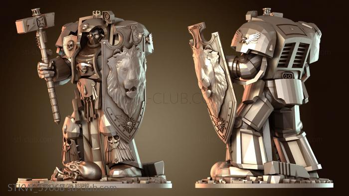 Терминатор-библиотекарь Громовой молот и Могучий башенный щит