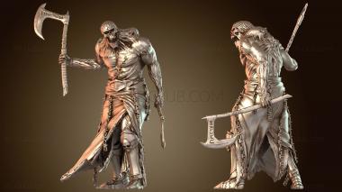 3D модель Лич Берсерк Пламя (STL)