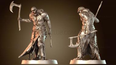 3D модель Лич Берсерк Пламя Да (STL)