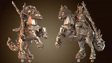 3D модель Свет в тени Рыцарь ада V (STL)