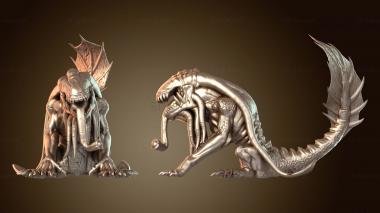 3D модель Искатели света отважны (STL)