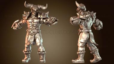 3D модель Стойкий линейный защитник (STL)