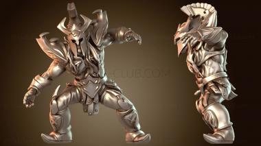 3D модель Линейный защитник доблестный (STL)