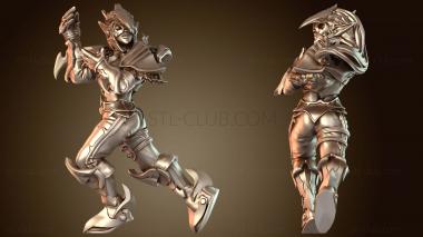3D модель Непоколебимые линейные игроки (STL)