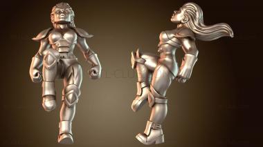 3D модель Лиоман, рожденный в битве (STL)