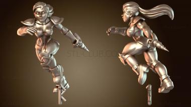3D модель Лиоман могучий (STL)