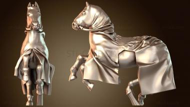 3D модель Литовский воин Конь тихий (STL)