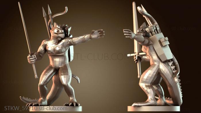 Military Ящеролюд Боец