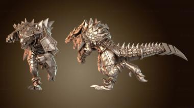 3D модель Ящеролюды-Заурусы изготавливают ВСЕ необходимое. (STL)