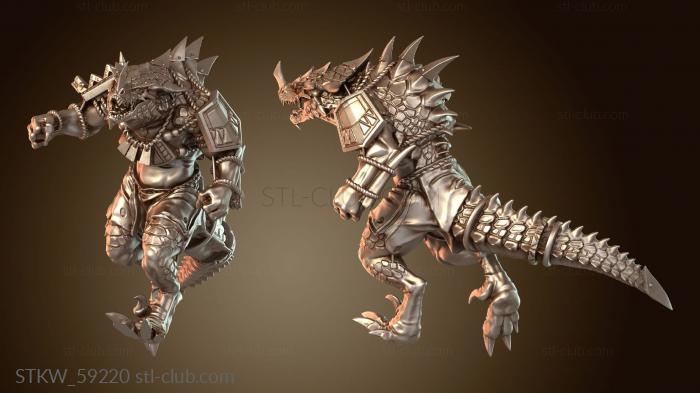 Military Ящеролюды-Заурусы изготавливают ВСЕ необходимое.