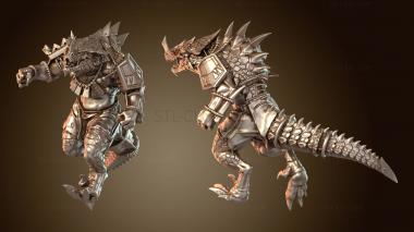 3D модель Ящеролюды-Заурусы изготавливают ВСЕ необходимое. (STL)