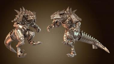 3D модель Ящеролюды-Заурусы изготавливают ВСЕ необходимое. (STL)