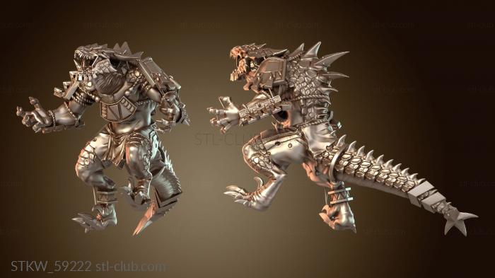 Military Ящеролюды-Заурусы изготавливают ВСЕ необходимое.