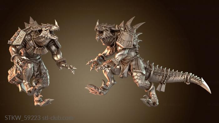 Military Ящерица Савра Ремесленные изделия ALT