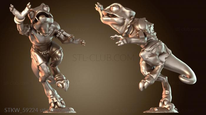 Military Lizarmen Skinks CAMOSKINK