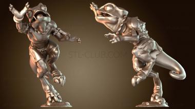 3D модель Lizarmen Skinks CAMOSKINK (STL)